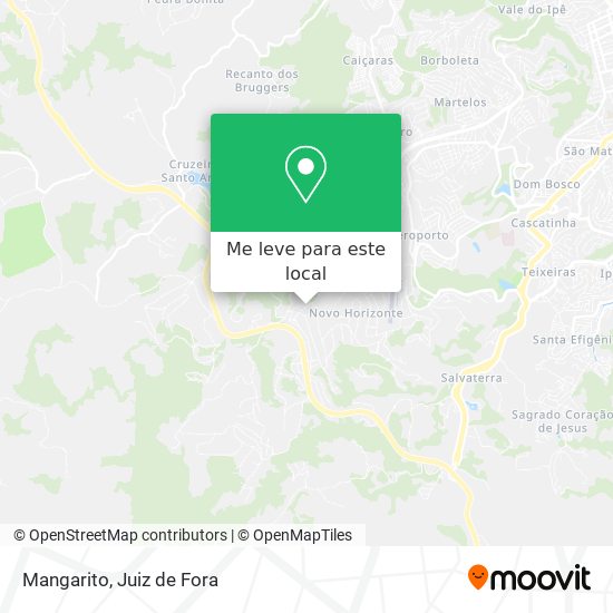 Mangarito mapa