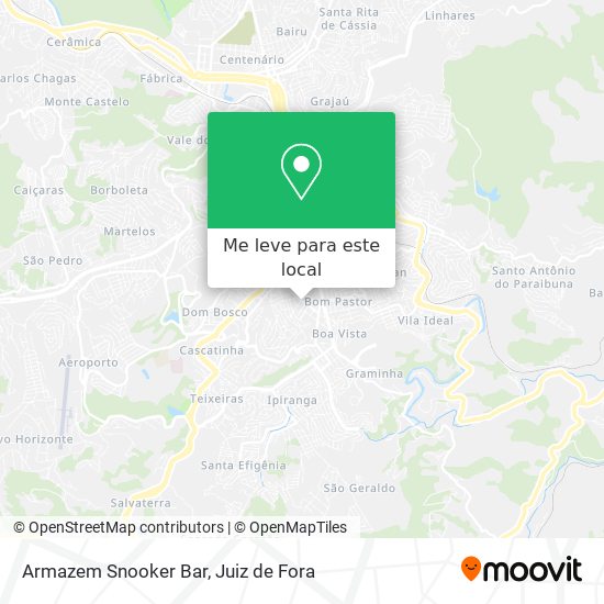 Armazem Snooker Bar mapa