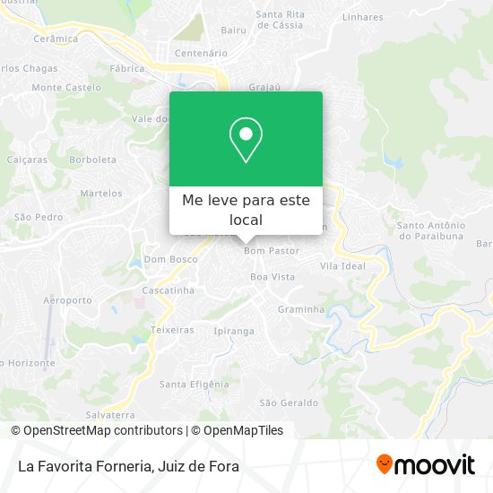 La Favorita Forneria mapa