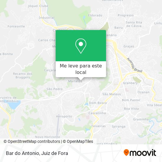 Bar do Antonio mapa