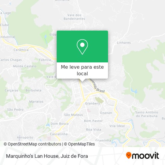 Marquinho's Lan House mapa