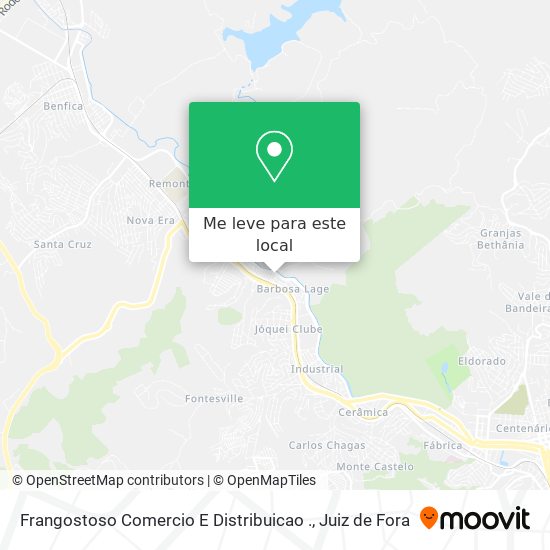 Frangostoso Comercio E Distribuicao . mapa