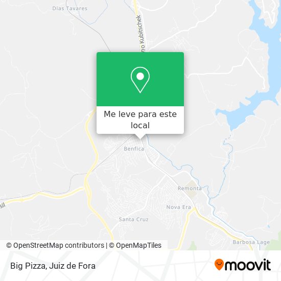 Big Pizza mapa