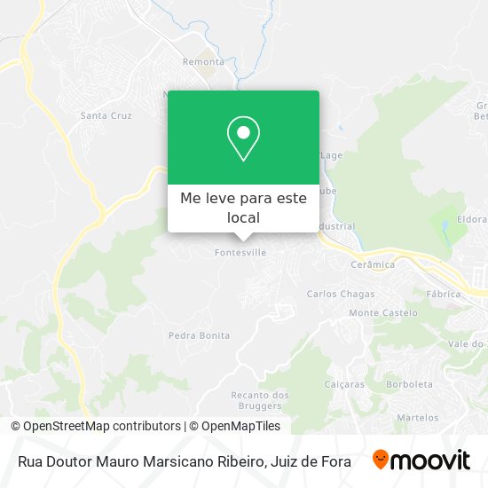 Rua Doutor Mauro Marsicano Ribeiro mapa
