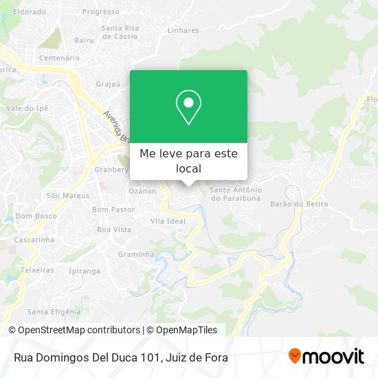 Rua Domingos Del Duca 101 mapa