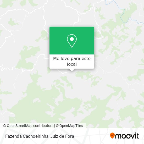 Fazenda Cachoeirinha mapa