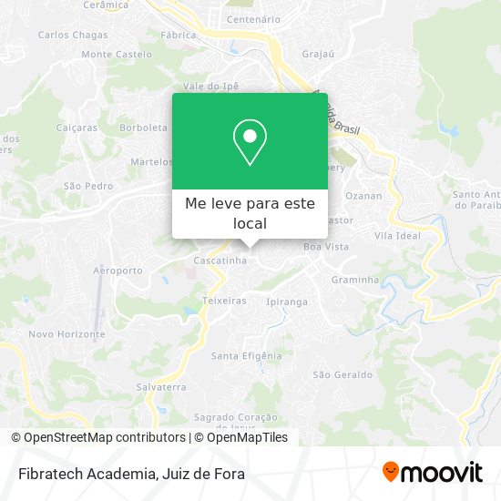 Fibratech Academia mapa