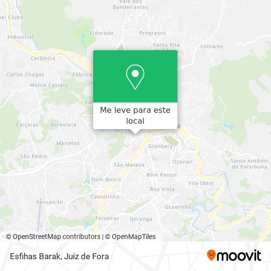 Esfihas Barak mapa