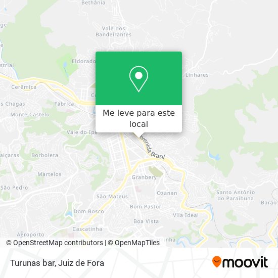 Turunas bar mapa