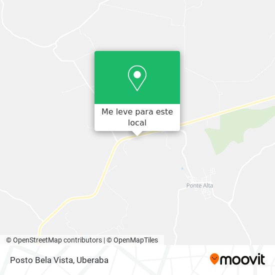 Posto Bela Vista mapa