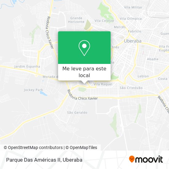 Parque Das Américas II mapa