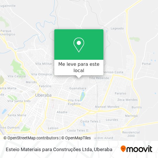 Esteio Materiais para Construções Ltda mapa