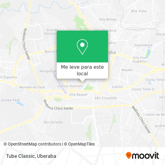 Tube Classic mapa