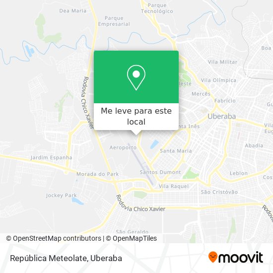 República Meteolate mapa