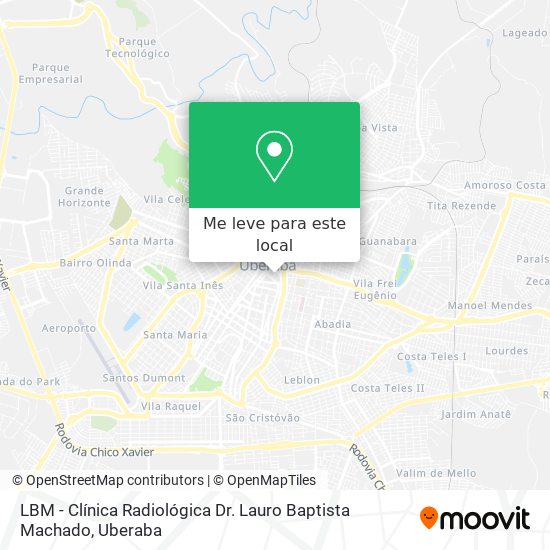 LBM - Clínica Radiológica Dr. Lauro Baptista Machado mapa