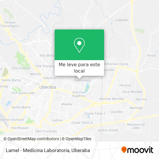 Lamel - Medicina Laboratoria mapa