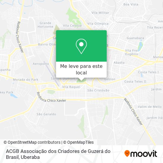 ACGB Associação dos Criadores de Guzerá do Brasil mapa