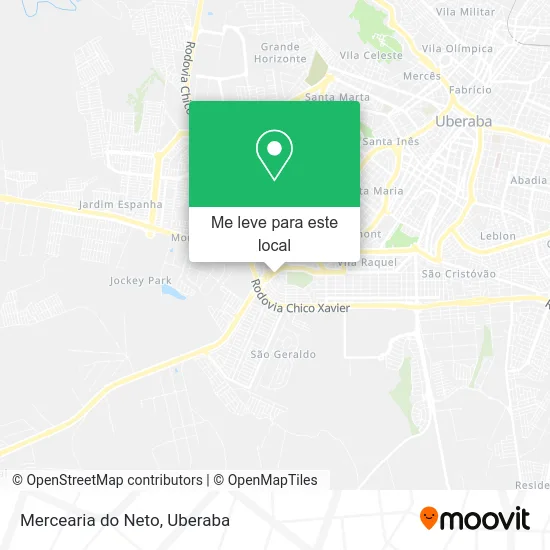 Mercearia do Neto mapa