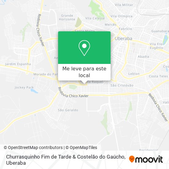 Churrasquinho Fim de Tarde & Costelão do Gaúcho mapa