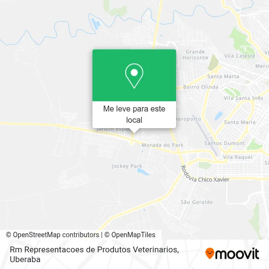 Rm Representacoes de Produtos Veterinarios mapa