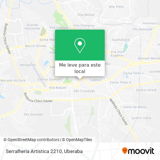 Serralheria Artística 2210 mapa