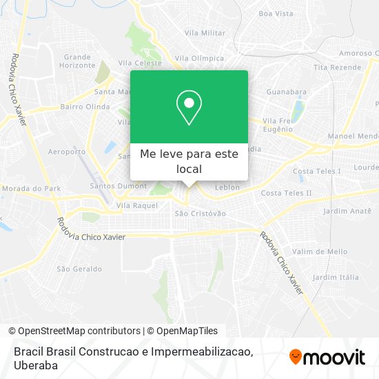Bracil Brasil Construcao e Impermeabilizacao mapa