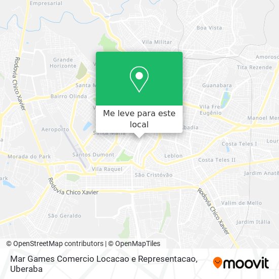 Mar Games Comercio Locacao e Representacao mapa