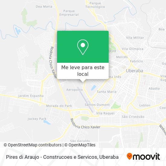 Pires di Araujo - Construcoes e Servicos mapa