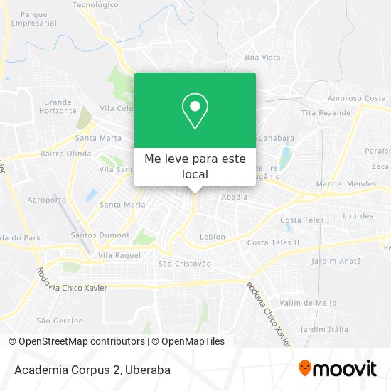 Academia Corpus 2 mapa