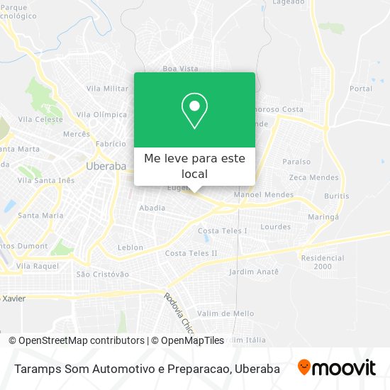 Taramps Som Automotivo e Preparacao mapa