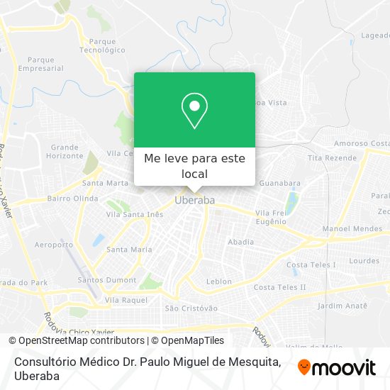 Consultório Médico Dr. Paulo Miguel de Mesquita mapa
