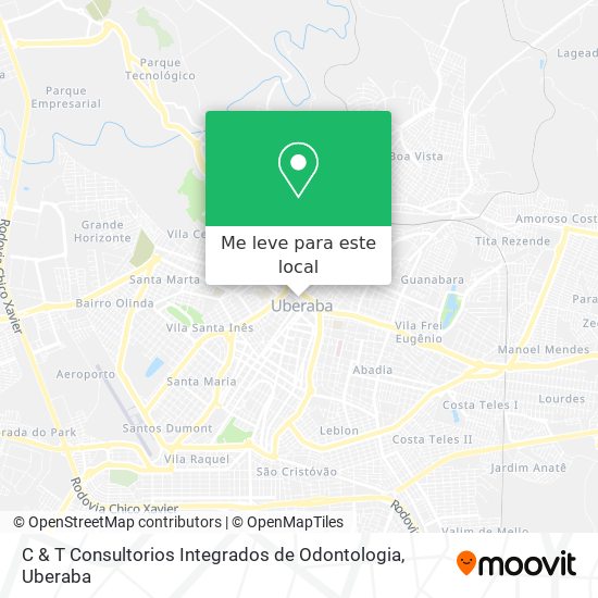 C & T Consultorios Integrados de Odontologia mapa