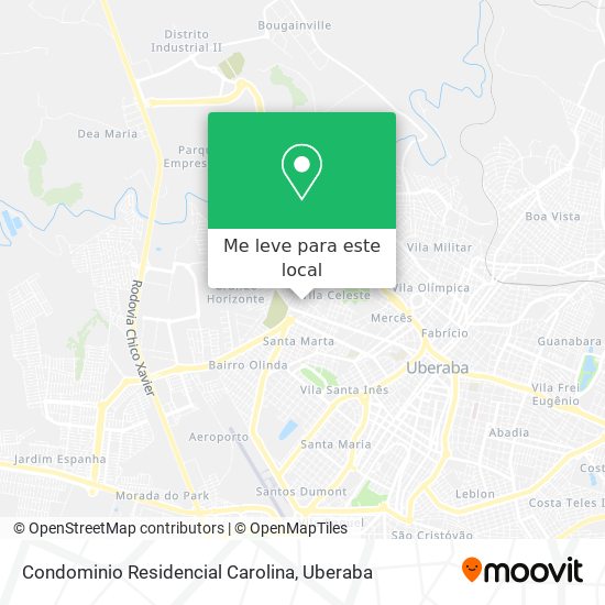 Condominio Residencial Carolina mapa