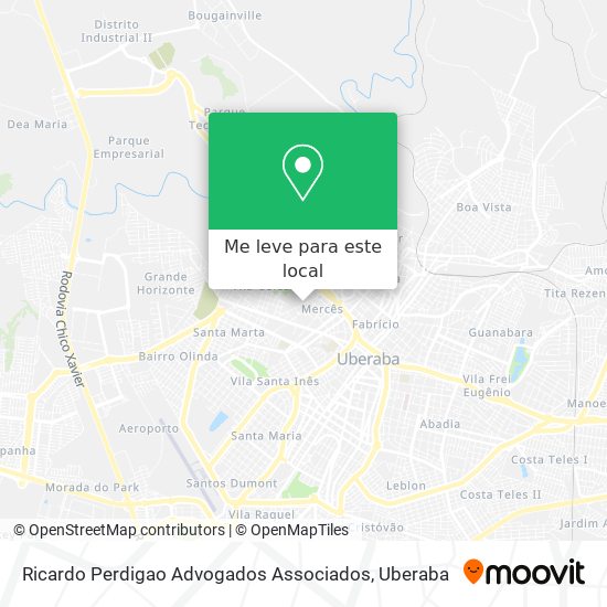 Ricardo Perdigao Advogados Associados mapa