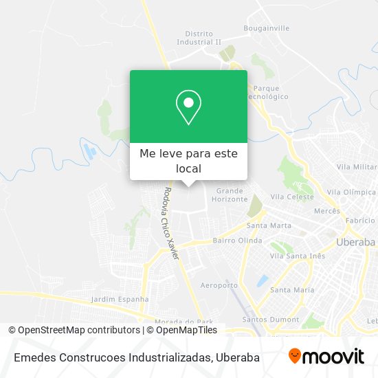 Emedes Construcoes Industrializadas mapa