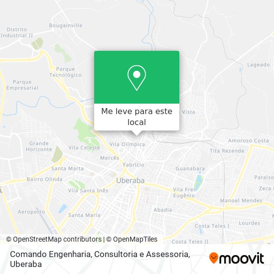 Comando Engenharia, Consultoria e Assessoria mapa