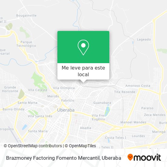 Brazmoney Factoring Fomento Mercantil mapa