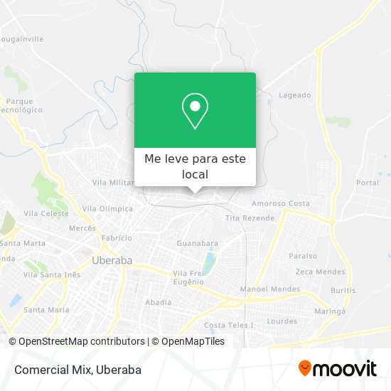 Comercial Mix mapa