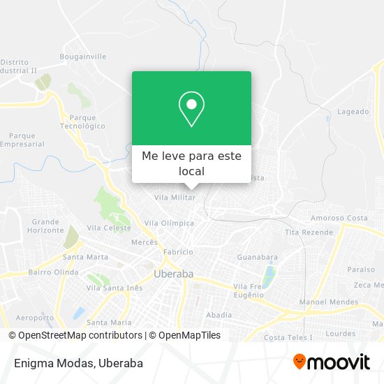 Enigma Modas mapa