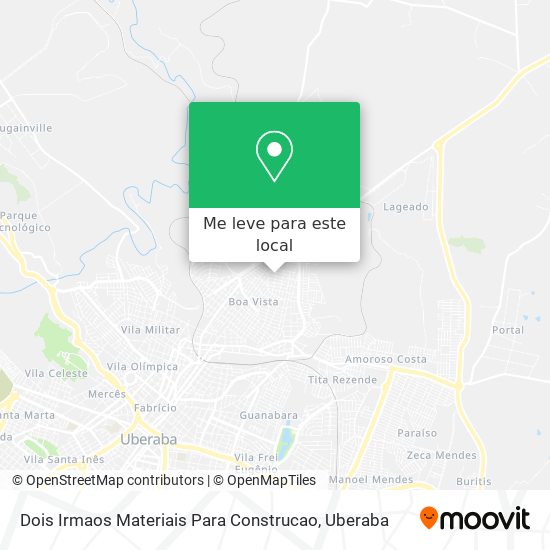 Dois Irmaos Materiais Para Construcao mapa