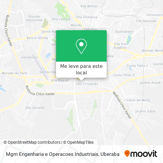Mgm Engenharia e Operacoes Industriais mapa