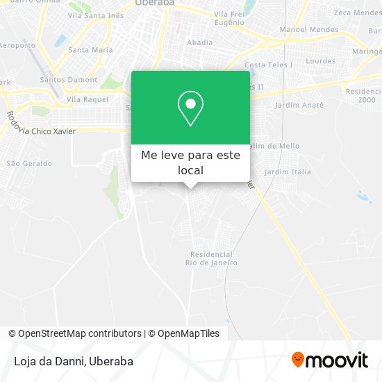 Loja da Danni mapa