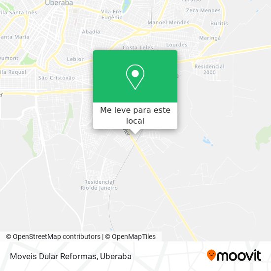 Moveis Dular Reformas mapa