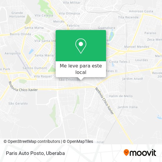 Paris Auto Posto mapa