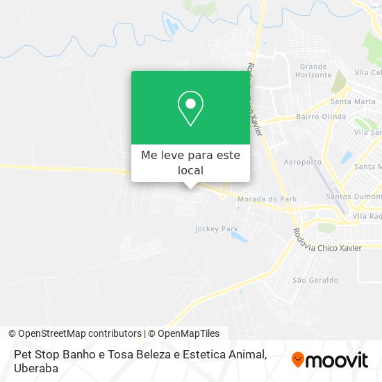 Pet Stop Banho e Tosa Beleza e Estetica Animal mapa