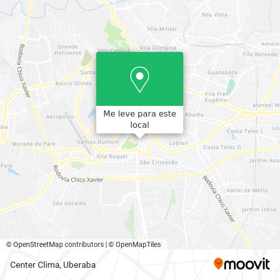 Center Clima mapa