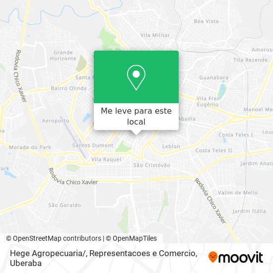 Hege Agropecuaria / , Representacoes e Comercio mapa