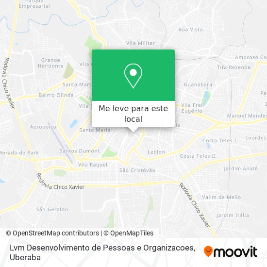 Lvm Desenvolvimento de Pessoas e Organizacoes mapa