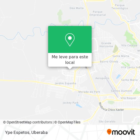 Ype Espetos mapa