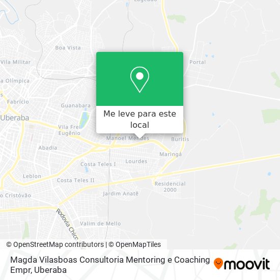 Magda Vilasboas Consultoria Mentoring e Coaching Empr mapa